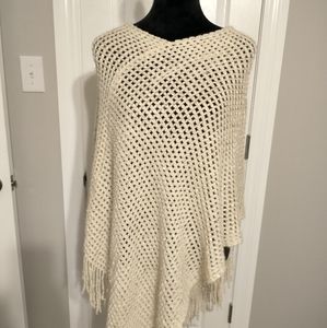 2/$10 Women's pullover poncho sweater